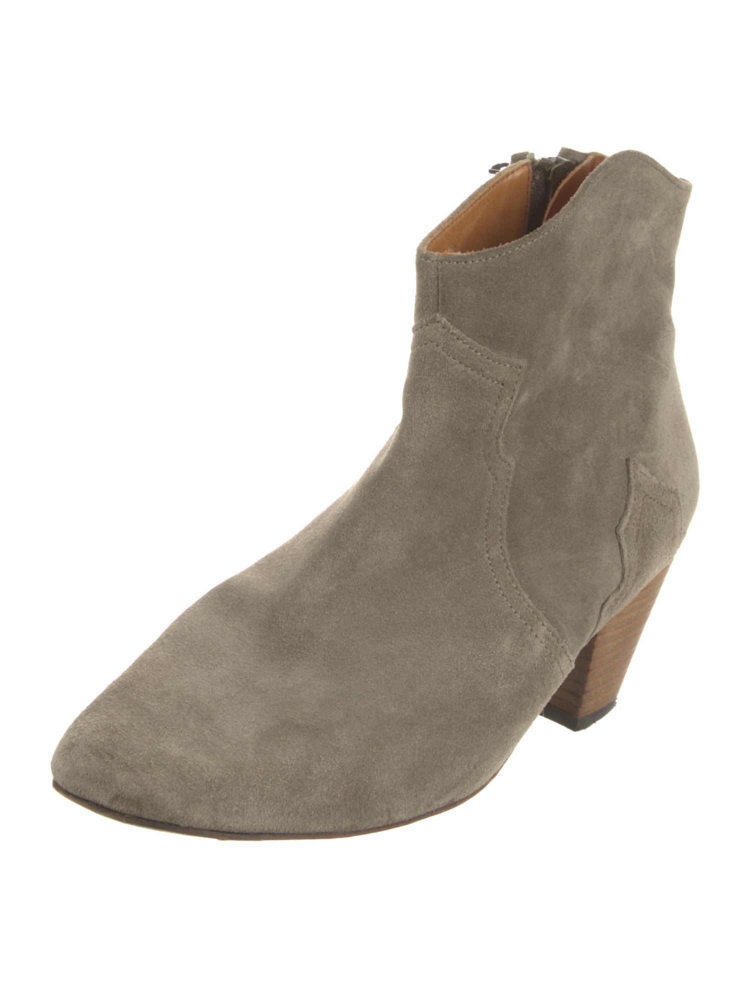 Isabel Marant Suede Western Boots