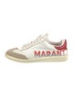 Isabel Marant Leather Printed Sneakers