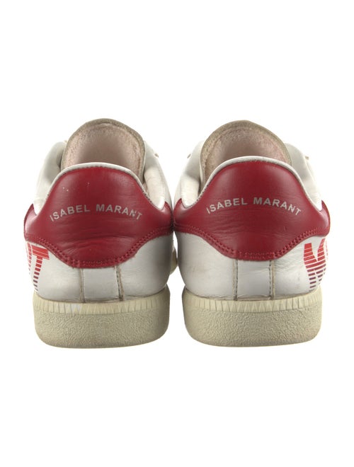 Isabel Marant Leather Printed Sneakers