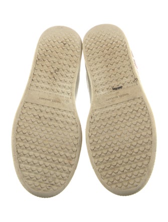 Isabel Marant Leather Printed Sneakers