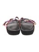 Isabel Marant Leather Printed Slides