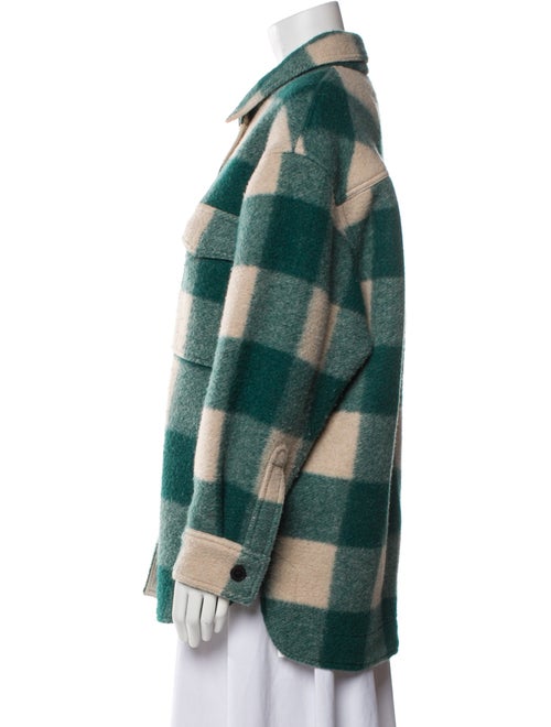 Isabel Marant Plaid Print Coat
