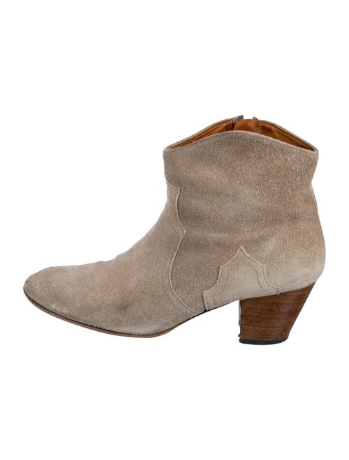 Isabel Marant Suede Western Boots