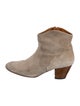 Isabel Marant Suede Western Boots
