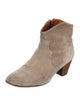 Isabel Marant Suede Western Boots