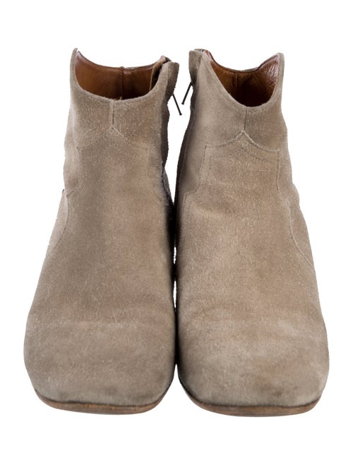 Isabel Marant Suede Western Boots