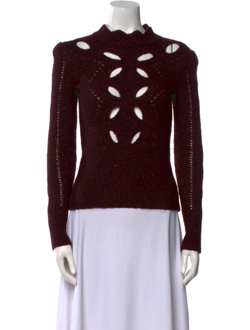Isabel Marant Alpaca Mock Neck Sweater