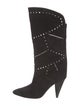 Isabel Marant Suede Studded Accents Boots