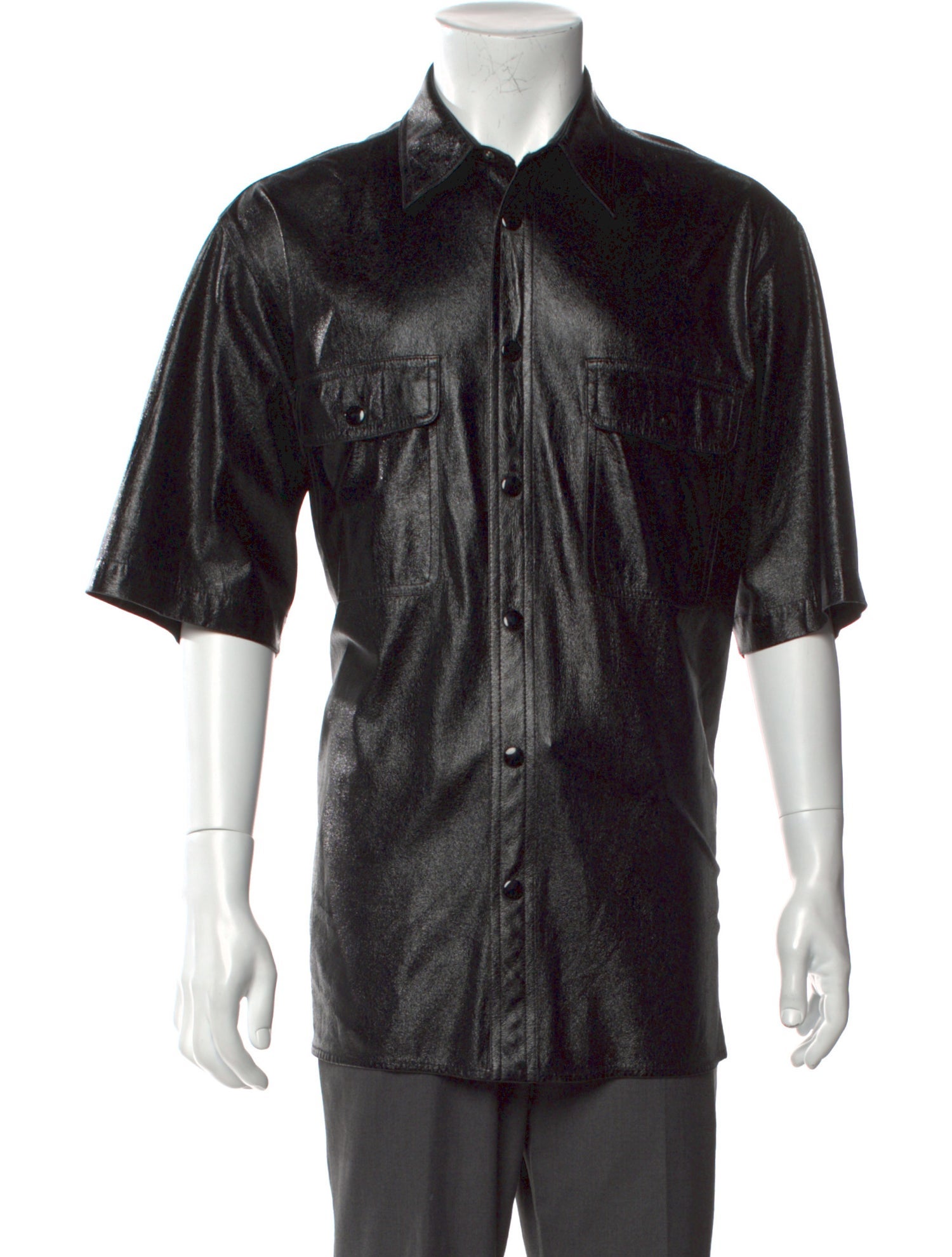 Isabel Marant Striped Short Sleeve Shirt