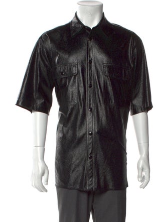 Isabel Marant Striped Short Sleeve Shirt