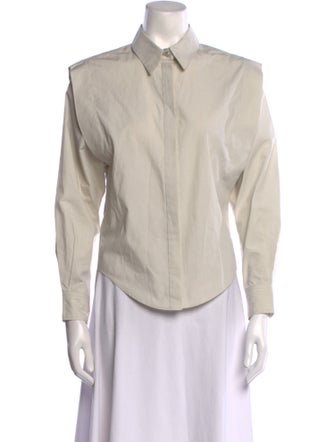 Isabel Marant Long Sleeve Button-Up Top