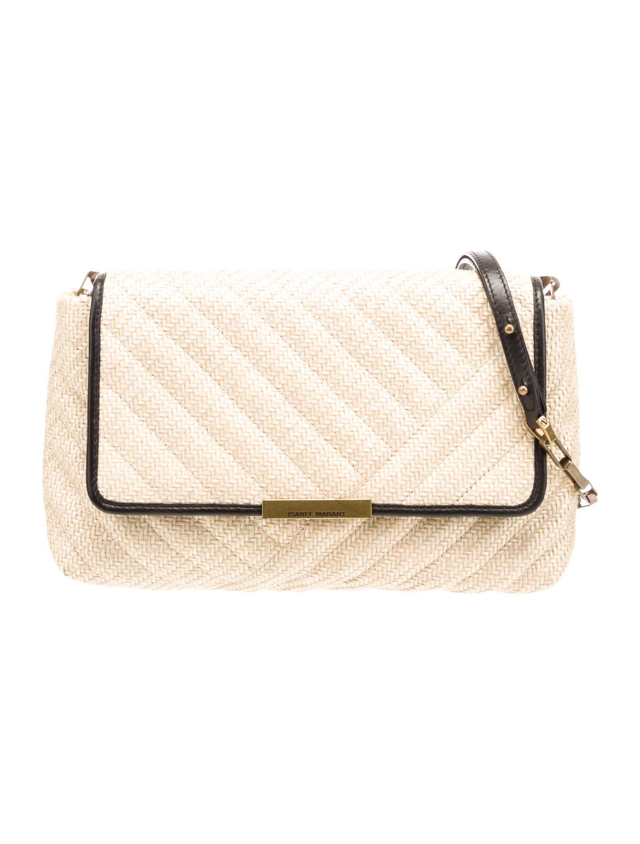Isabel Marant Straw Shoulder Bag