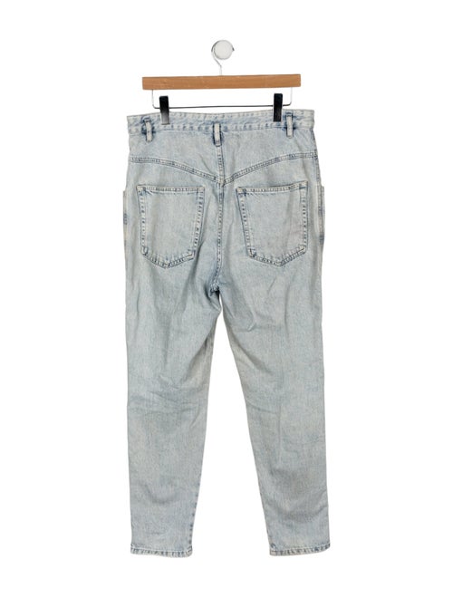 Isabel Marant High-Rise Straight Leg Jeans