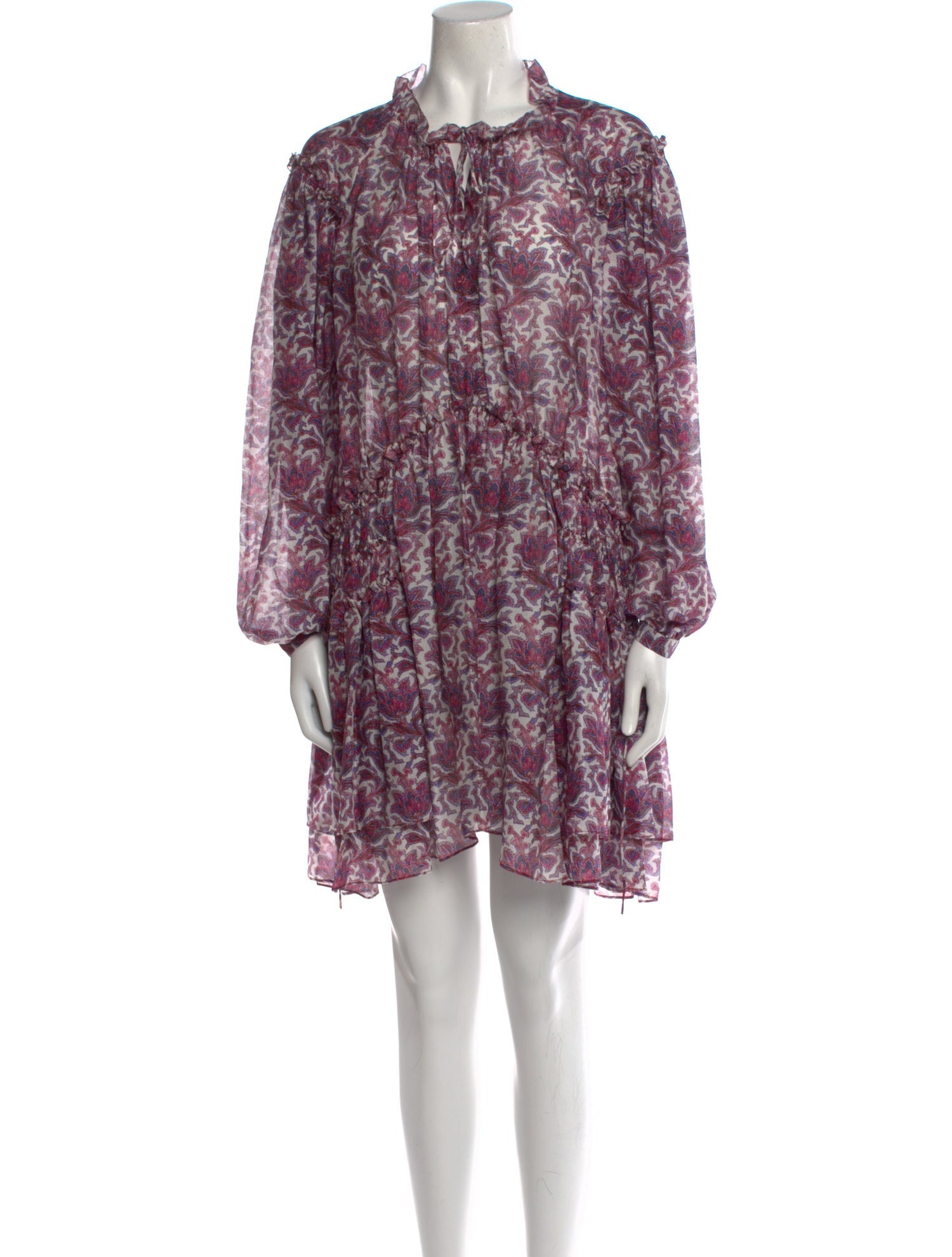 Isabel Marant Silk Mini Dress