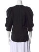 Isabel Marant Crew Neck Three-Quarter Sleeve Top