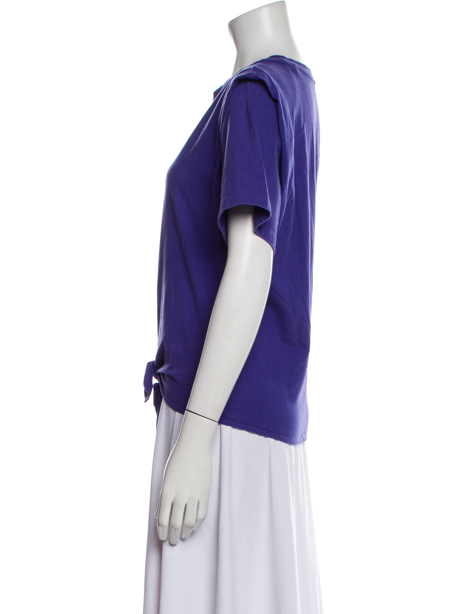 Isabel Marant Crew Neck Short Sleeve Blouse