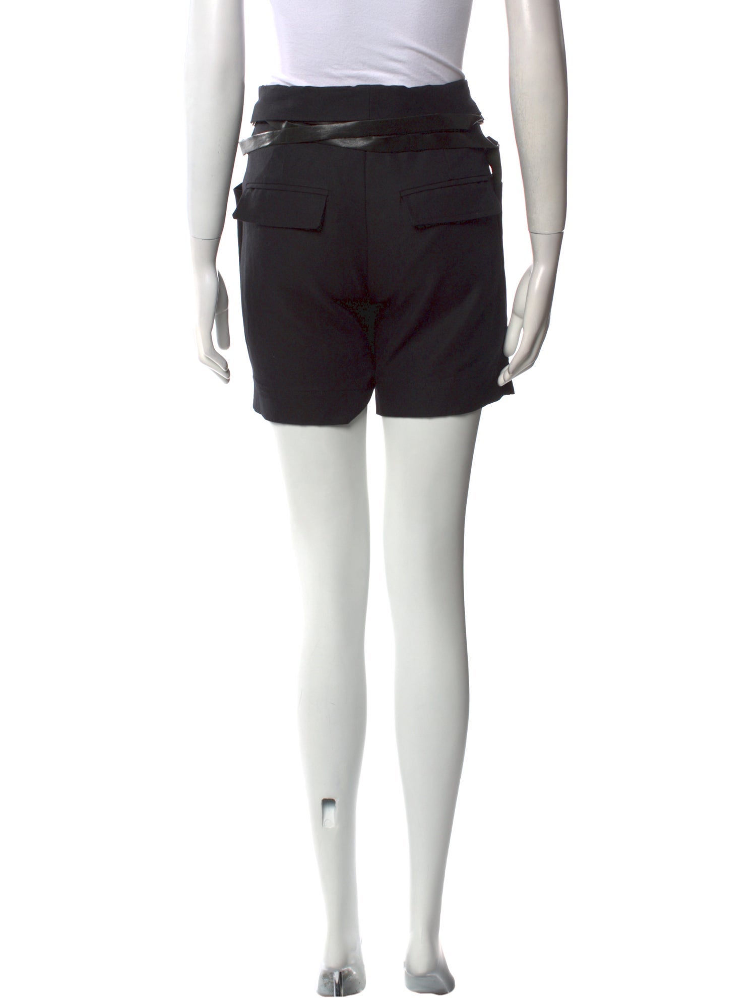 Isabel Marant Linen Mini Shorts