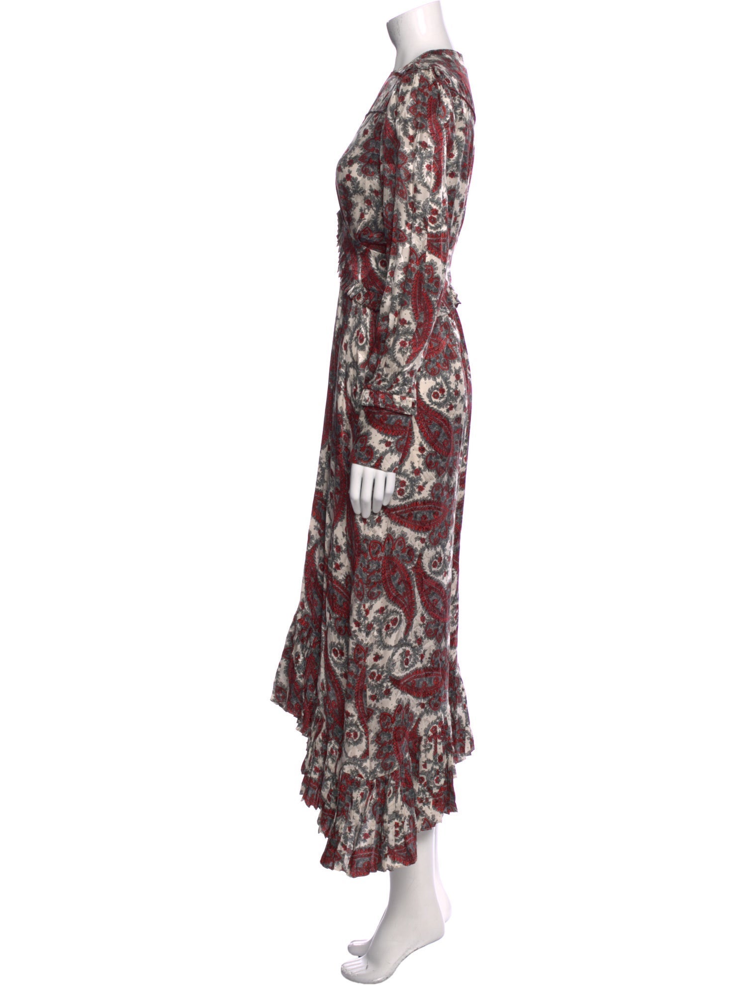 Isabel Marant Floral Print Long Dress