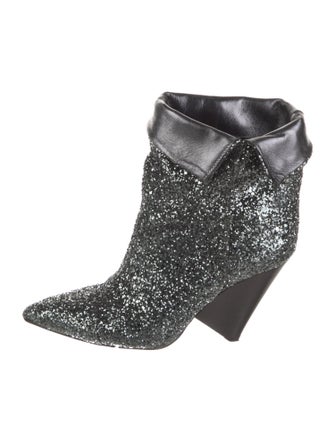 Isabel Marant Glitter Glitter Accents Boots