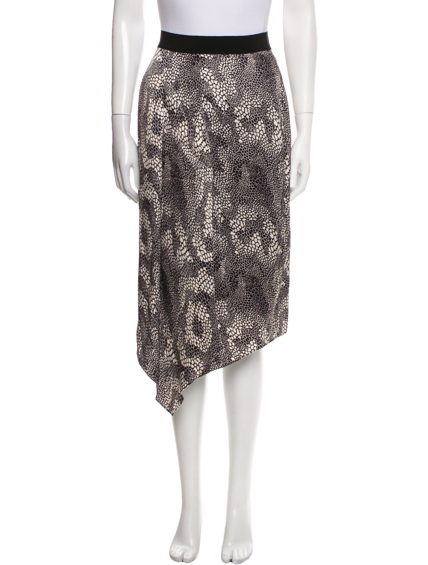 Isabel Marant Animal Print Midi Length Skirt