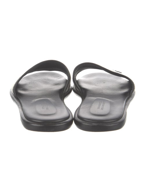 Isabel Marant Leather Printed Slides