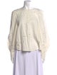 Isabel Marant Linen Crew Neck Blouse