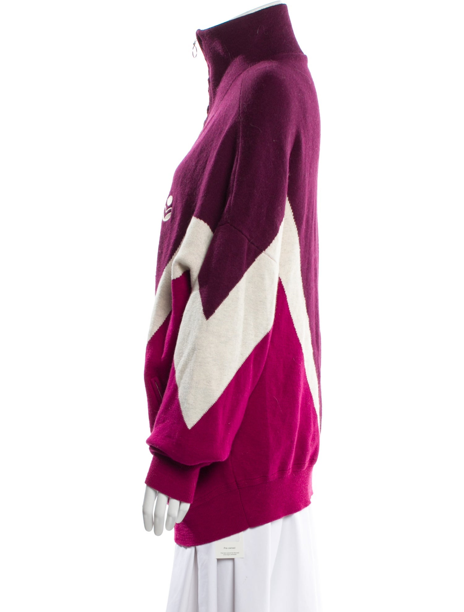 Isabel Marant Printed Mock Neck Sweater