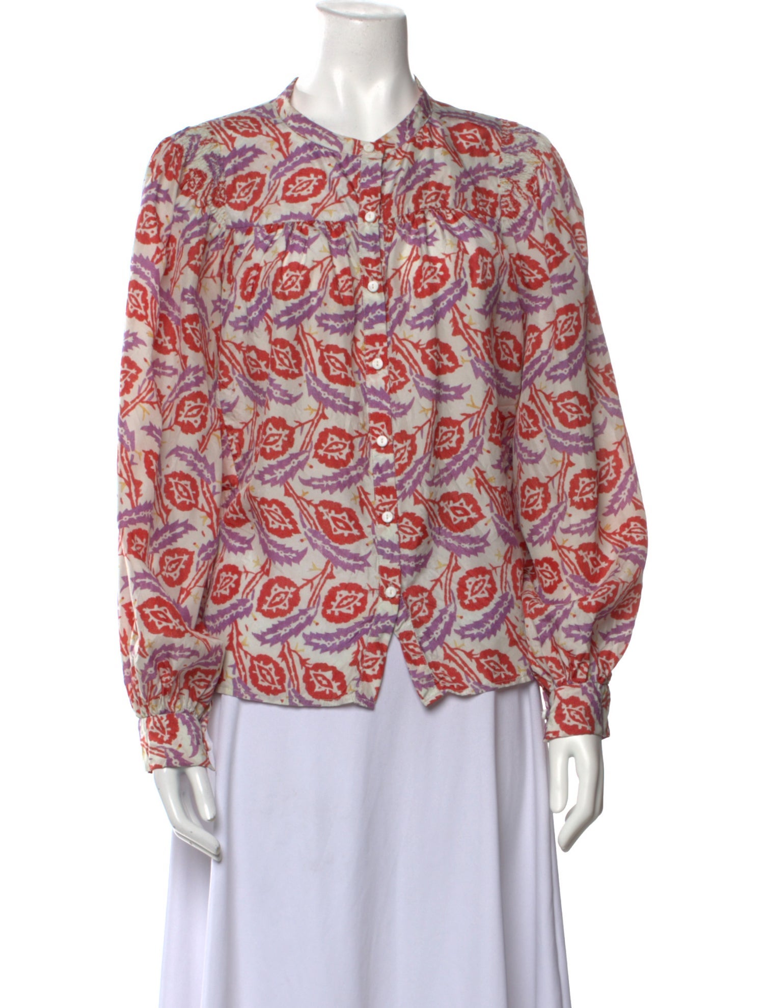 Isabel Marant Silk Printed Blouse