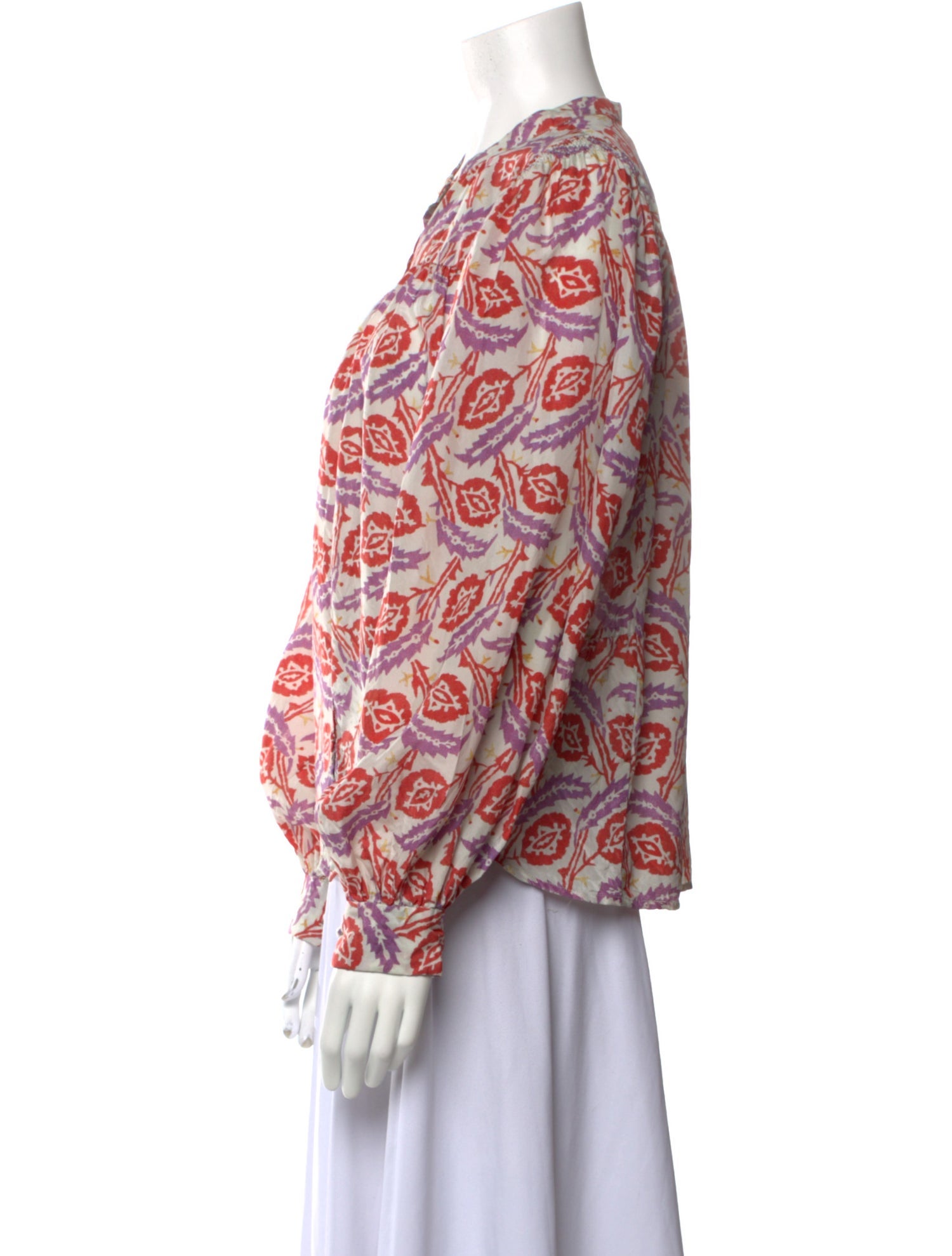 Isabel Marant Silk Printed Blouse