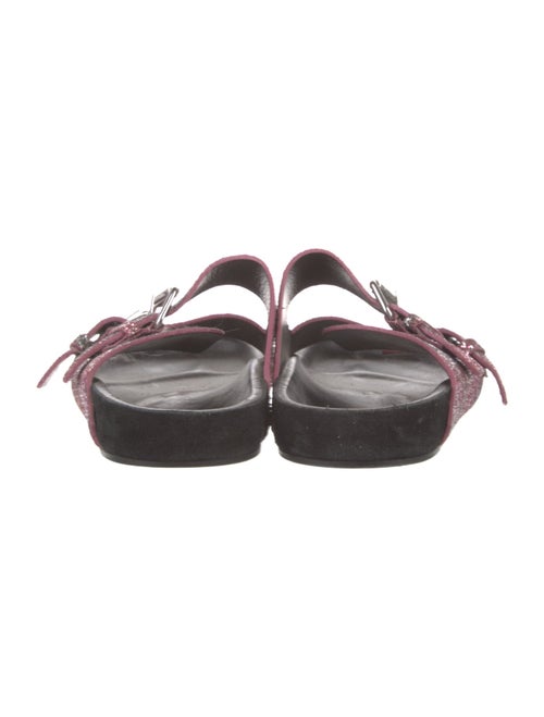 Isabel Marant Glitter Printed Slides