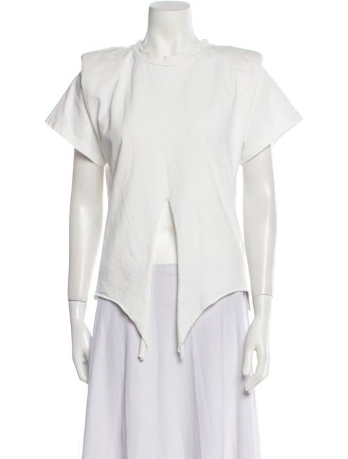Isabel Marant Crew Neck Short Sleeve Top