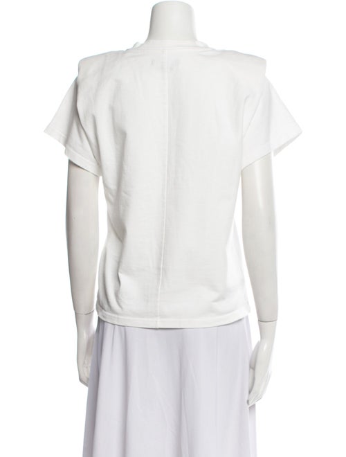 Isabel Marant Crew Neck Short Sleeve Top