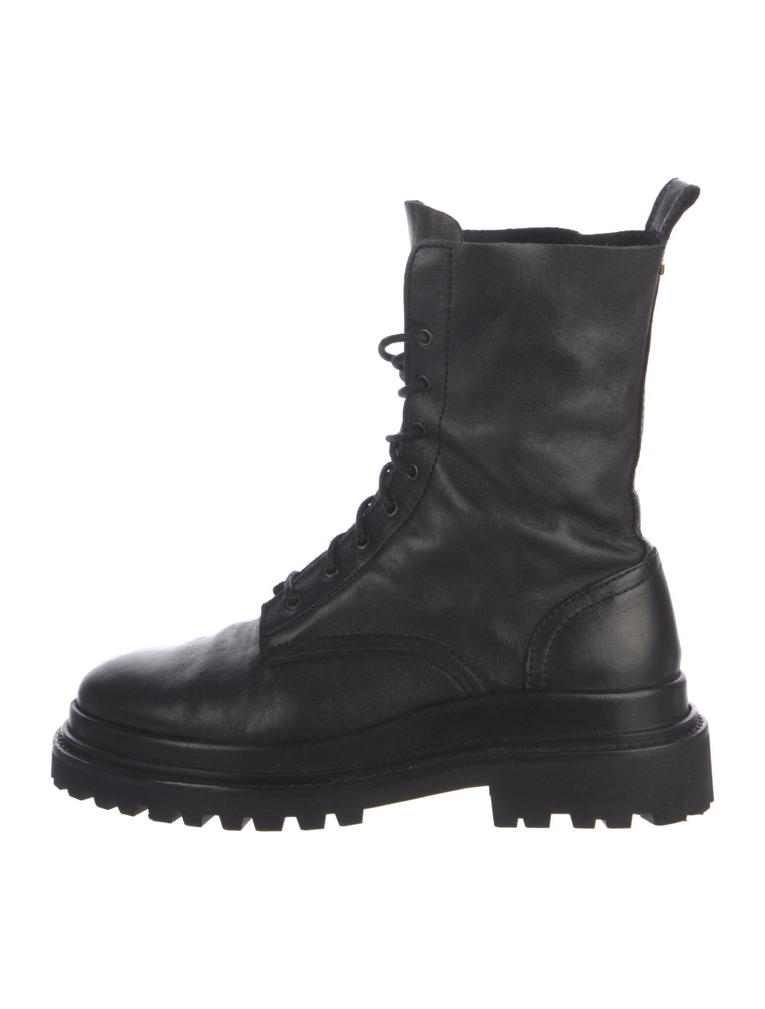 Isabel Marant Leather Combat Boots