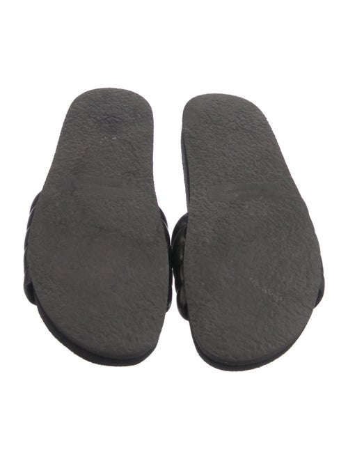 Isabel Marant Quilted Pattern Leather Slides