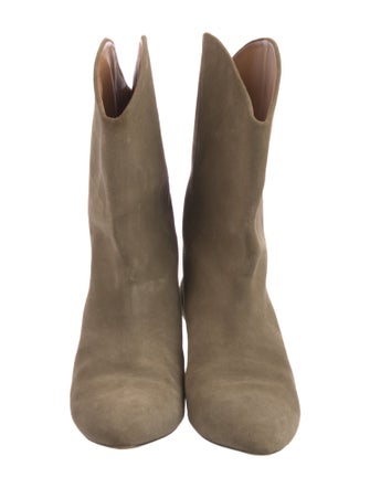 Isabel Marant Suede Western Boots