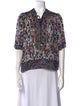 Isabel Marant Silk Printed Blouse