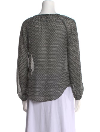 Isabel Marant Silk Printed Blouse