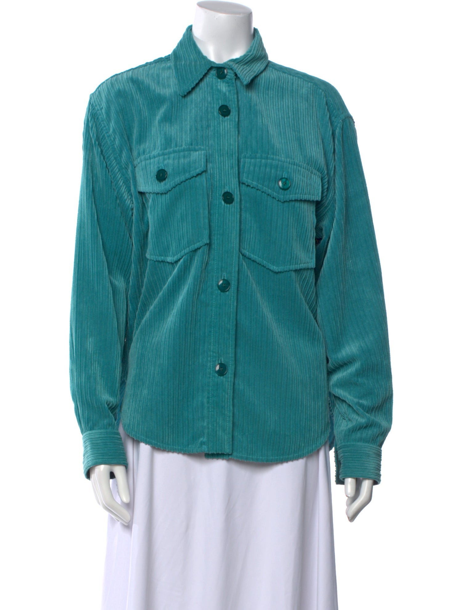 Isabel Marant Long Sleeve Button-Up Top