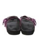 Isabel Marant Leather Printed Slides