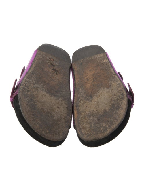 Isabel Marant Leather Printed Slides