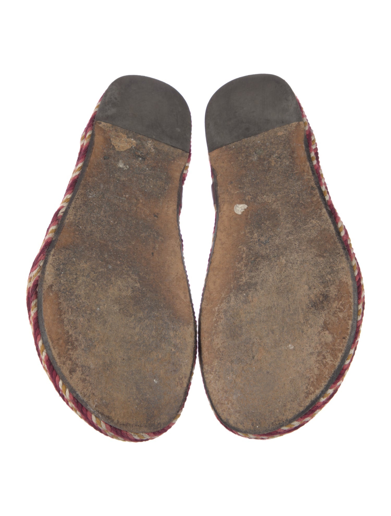 Isabel Marant Leather Printed Gladiator Sandals