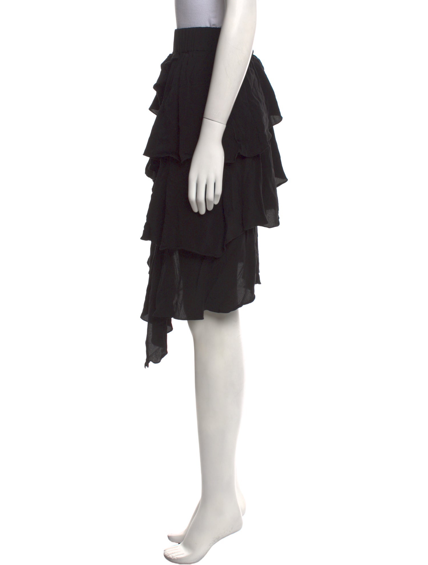 Étoile Isabel Marant Ruffle Embellishment Midi Length Skirt