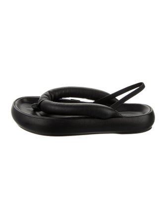 Isabel Marant Leather Slingback Sandals