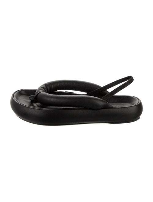 Isabel Marant Leather Slingback Sandals