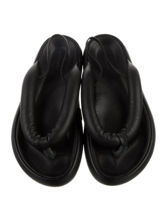 Isabel Marant Leather Slingback Sandals