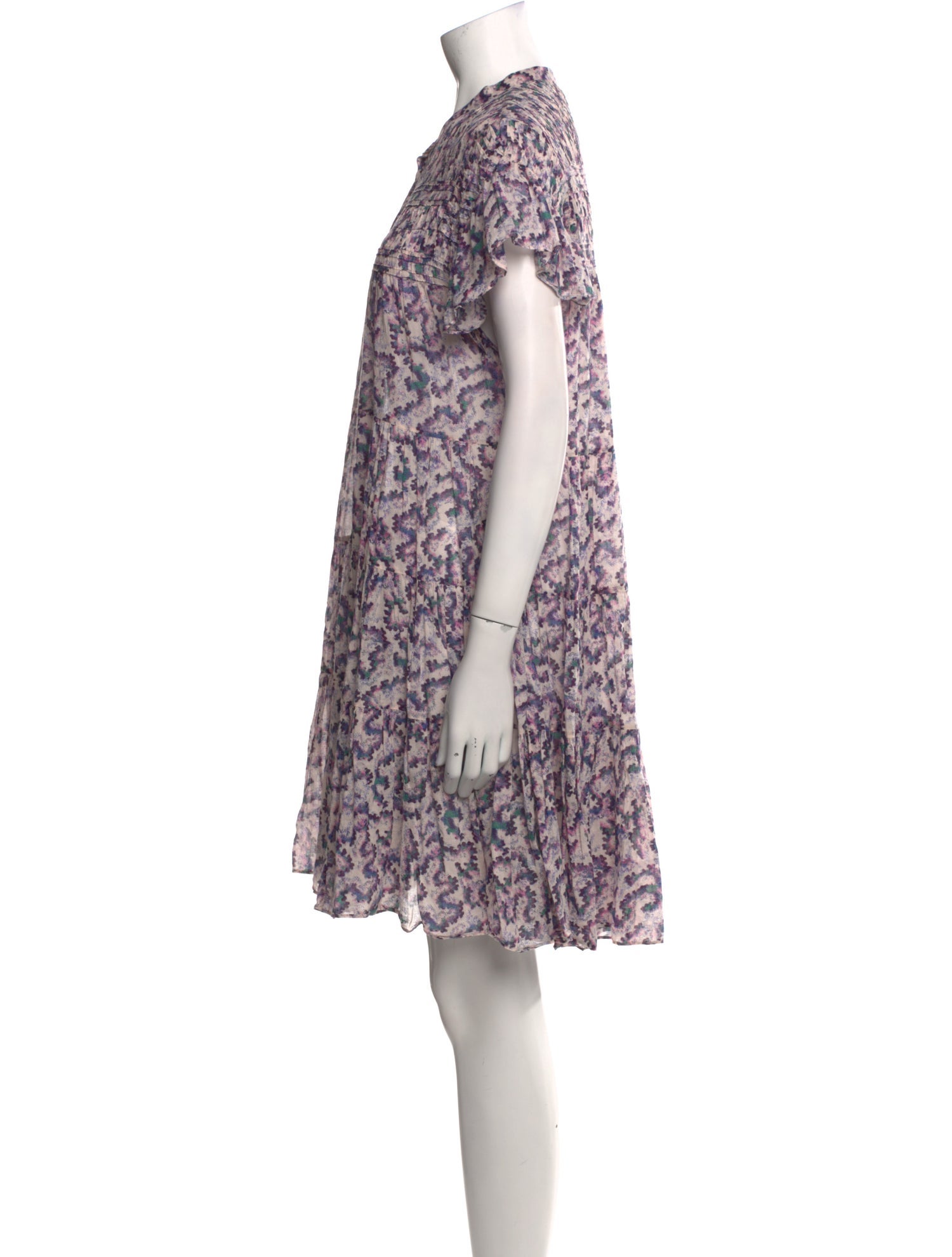 Isabel Marant Printed Knee-Length Dress