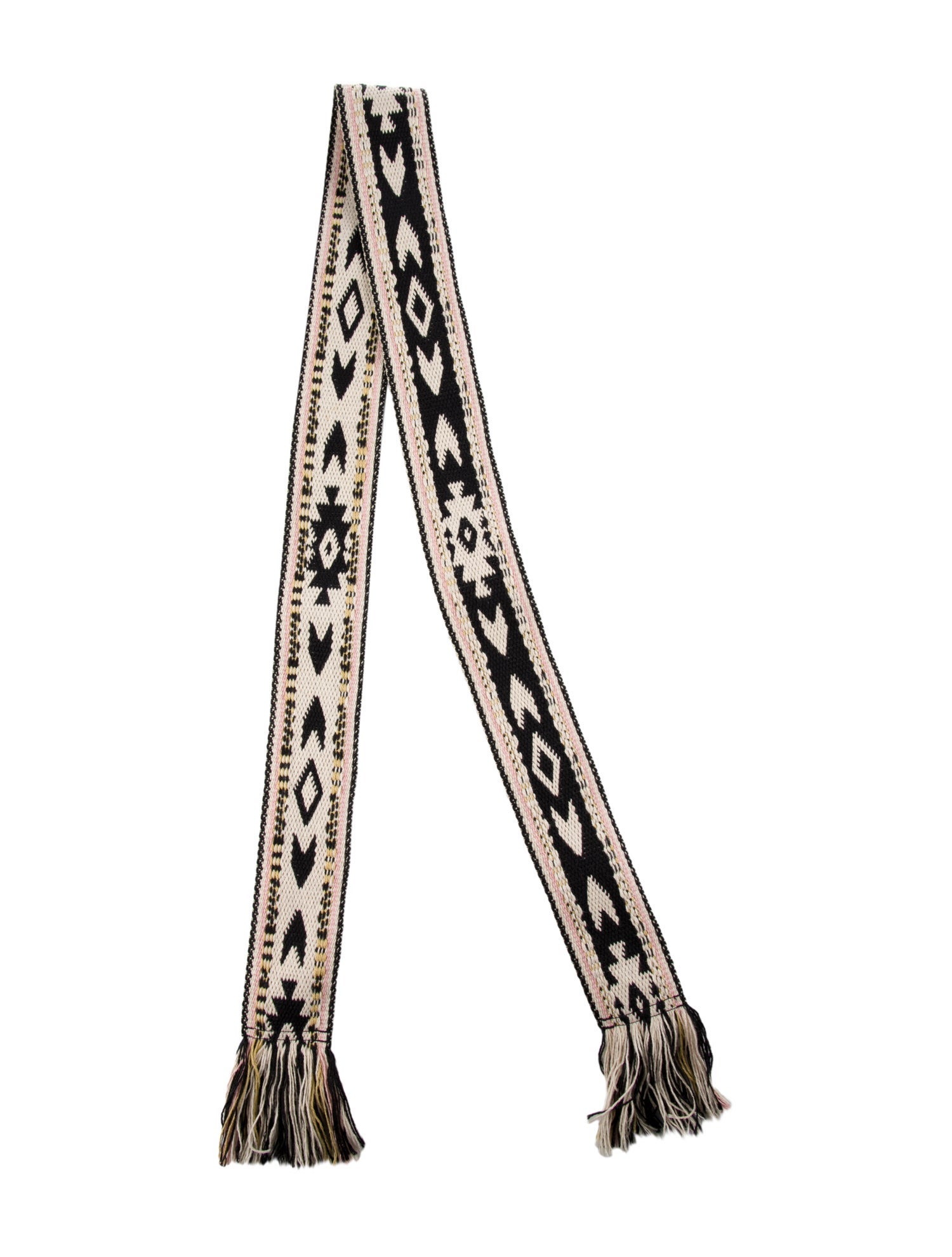 Isabel Marant Canvas Striped Scarf