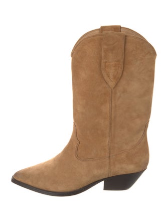 Isabel Marant Suede Western Boots