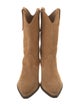 Isabel Marant Suede Western Boots