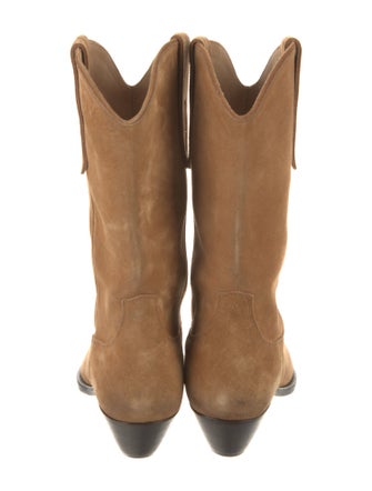 Isabel Marant Suede Western Boots